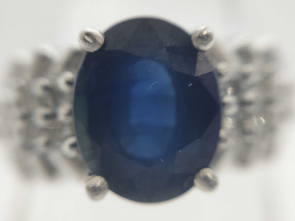 S2.40ct D0.13ct PT900 8.0g Ring 