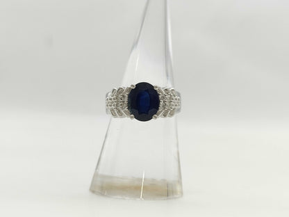 S2.40ct D0.13ct PT900 8.0g Ring 