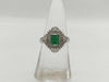 E0.65ct D0.45ct Pt900 6.4g Ring 