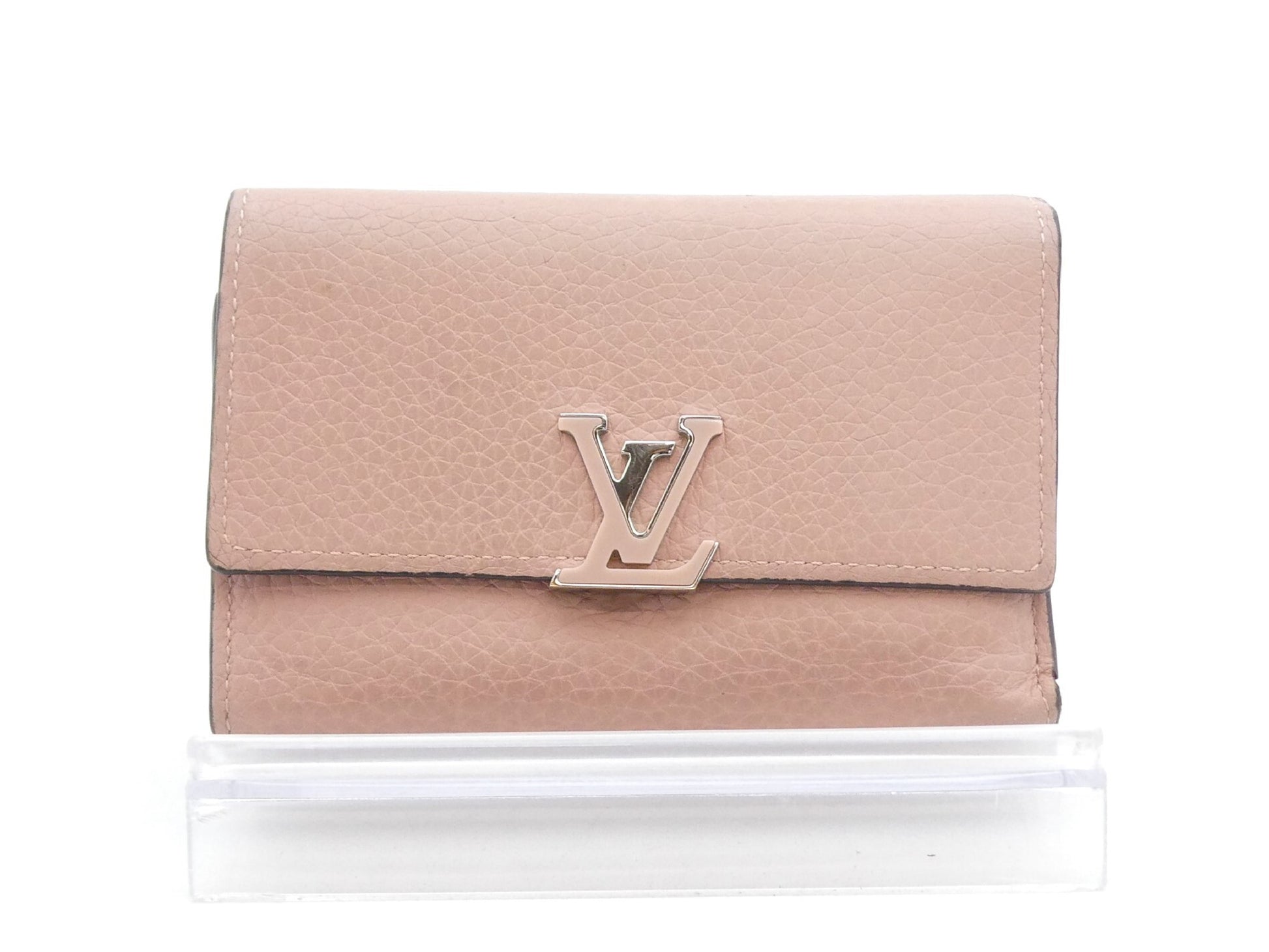 LOUIS VUITTON Porte-Feuil Capucine Compact Wallet