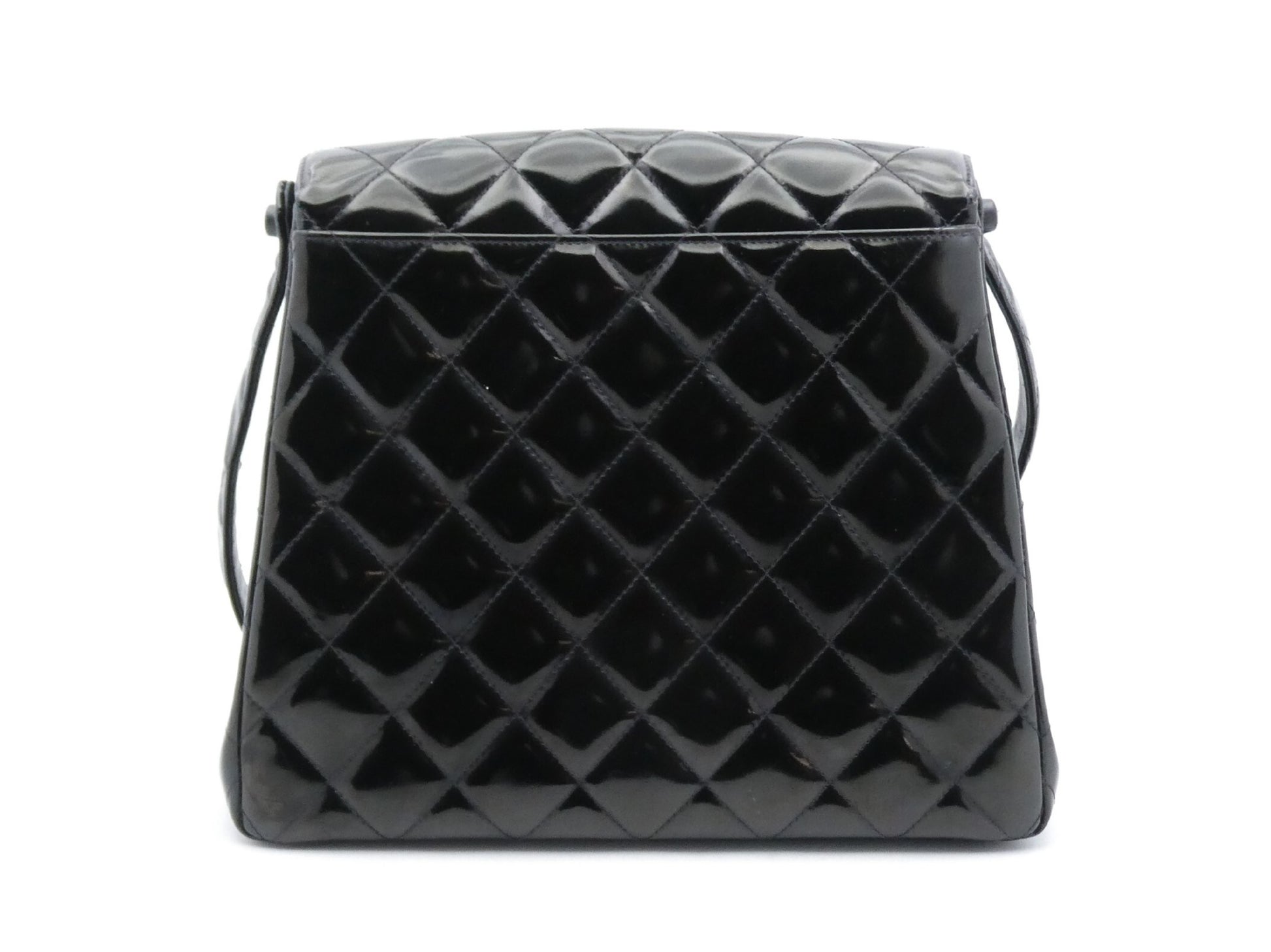 CHANEL Matlasse Enamel Cocomark Turnlock Shoulder Bag