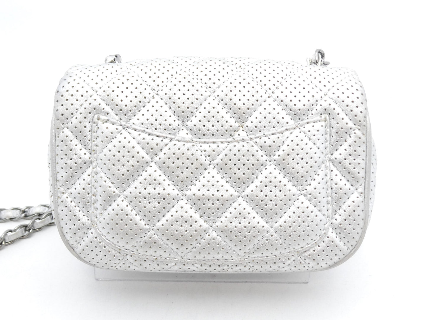 CHANEL Perforated Matlasse Cocomark Chain Shoulder Bag
