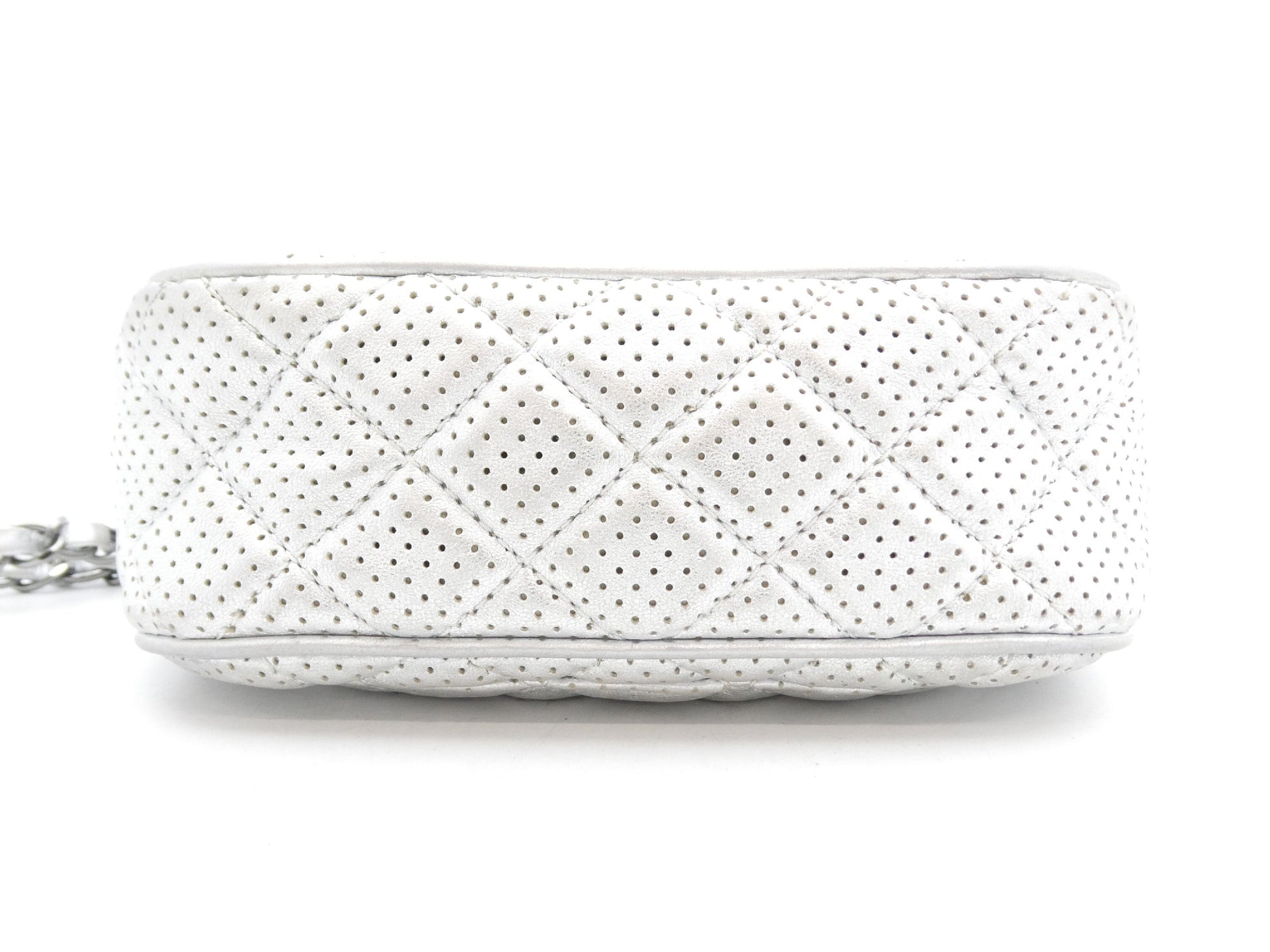 CHANEL Perforated Matlasse Cocomark Chain Shoulder Bag