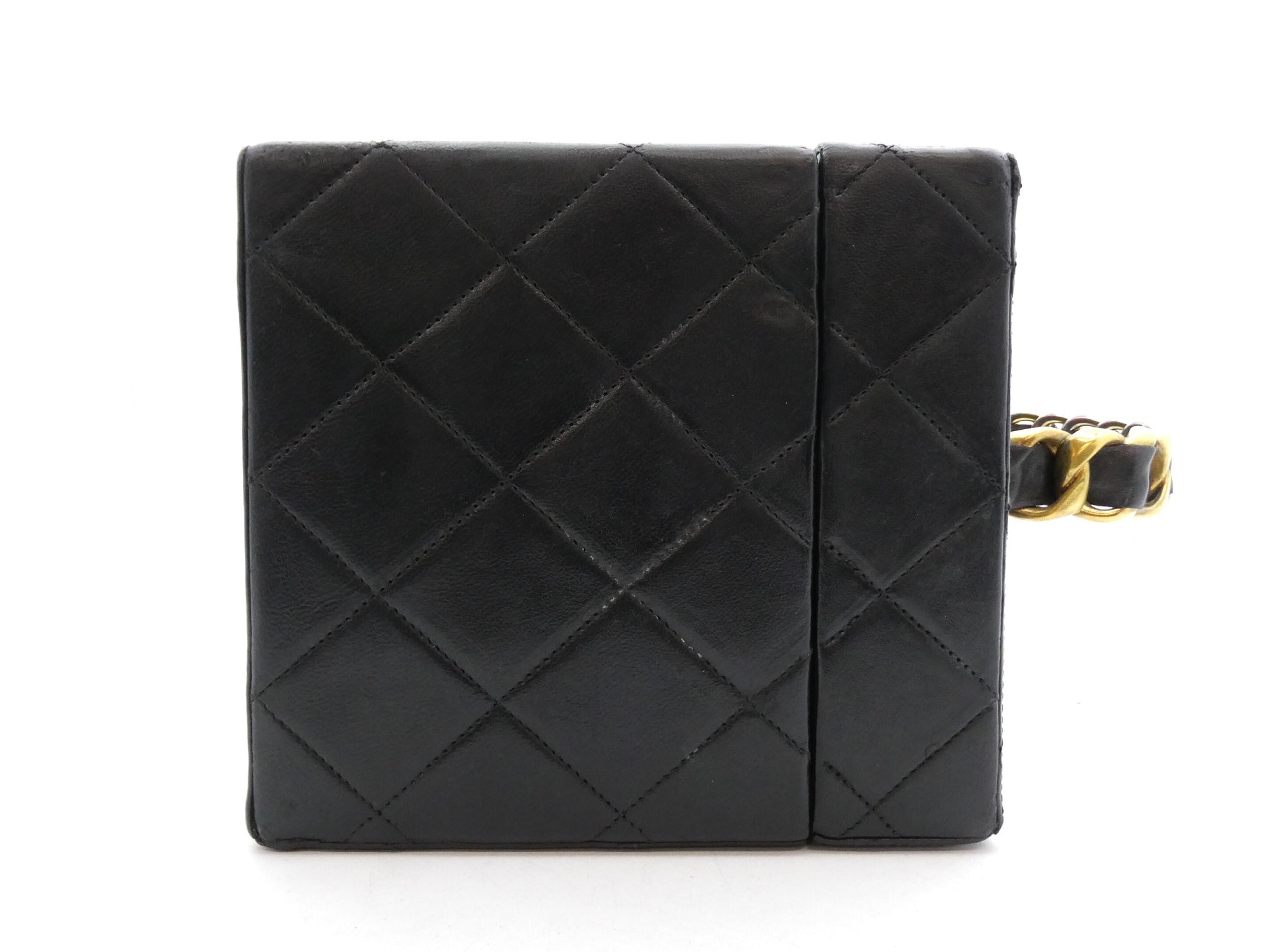 CHANEL Matlasse Cocomark Chain Vanity Bag