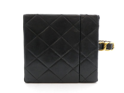 CHANEL Matlasse Cocomark Chain Vanity Bag