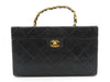 CHANEL Matlasse Cocomark Chain Vanity Bag