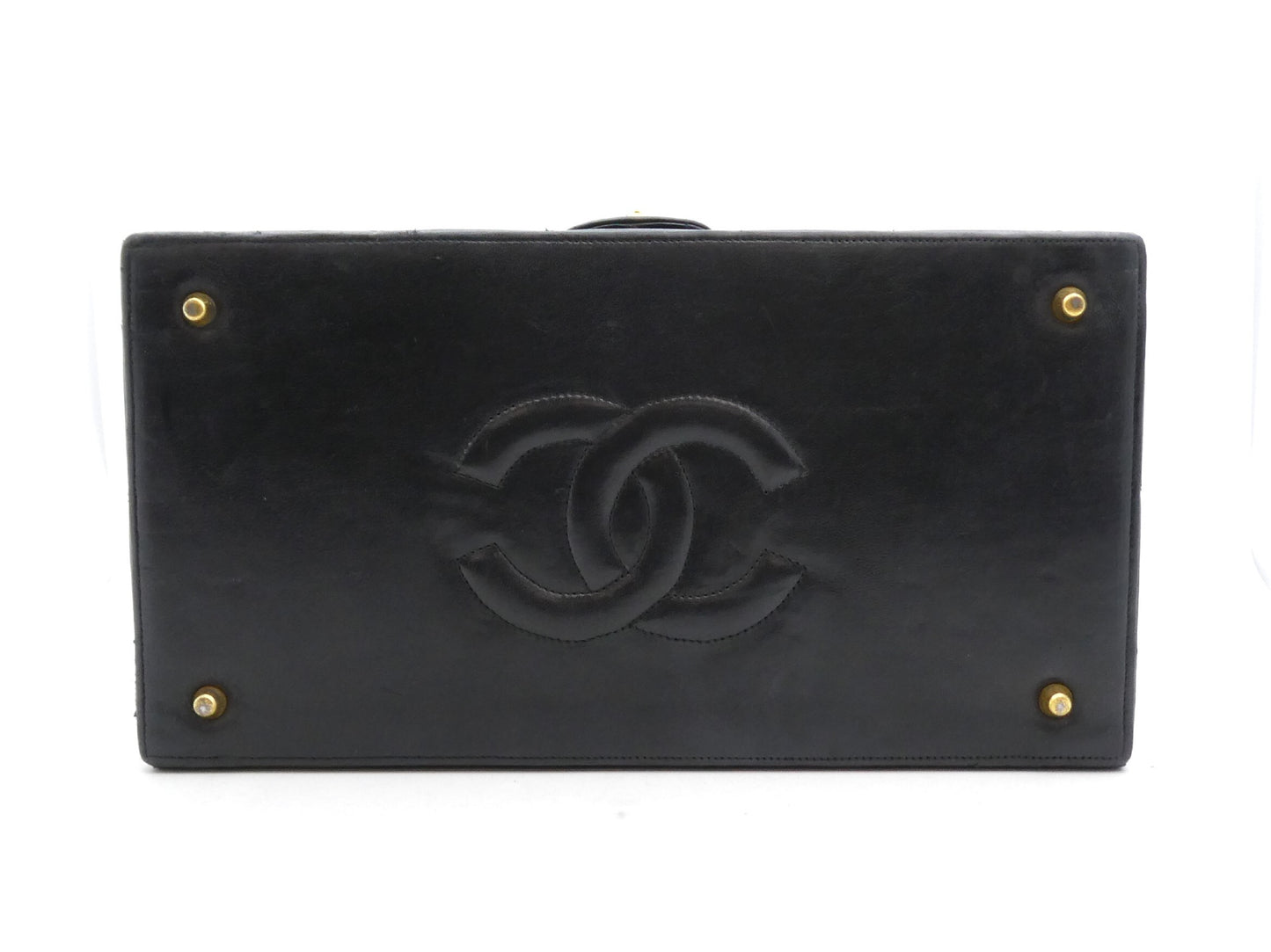 CHANEL Matlasse Cocomark Chain Vanity Bag
