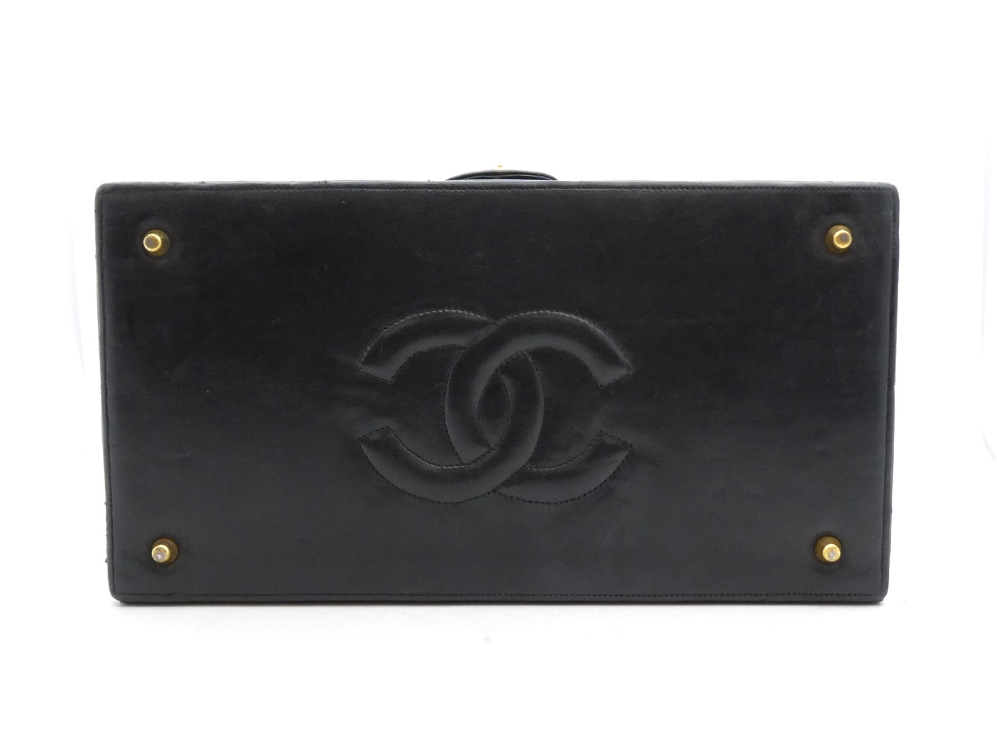 CHANEL Matlasse Cocomark Chain Vanity Bag