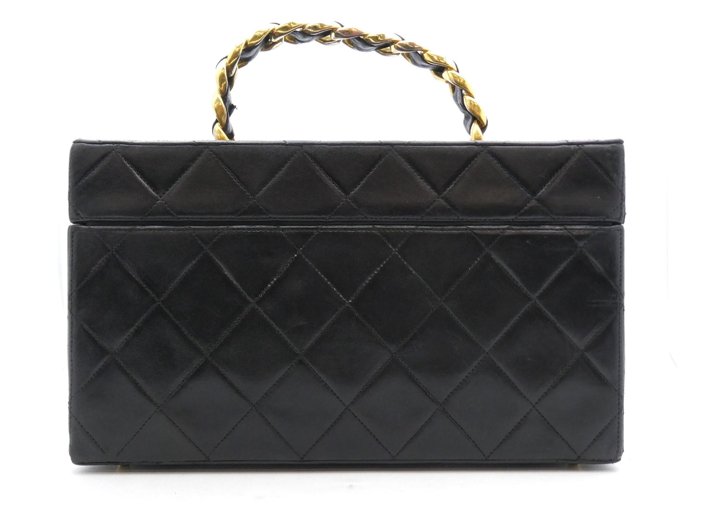 CHANEL Matlasse Cocomark Chain Vanity Bag