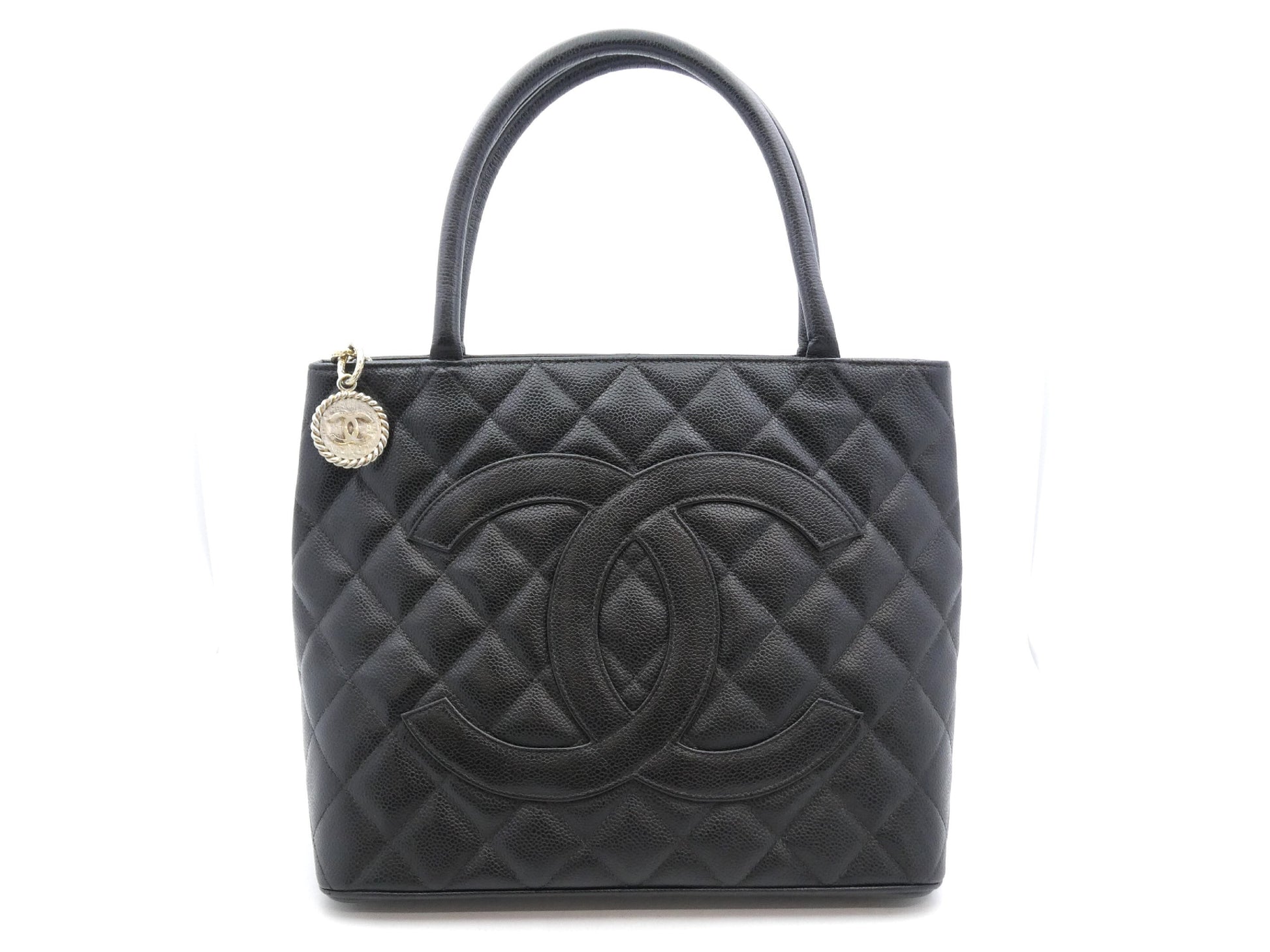 CHANEL Reissue Tote Caviar Skin Cocomark Tote Bag