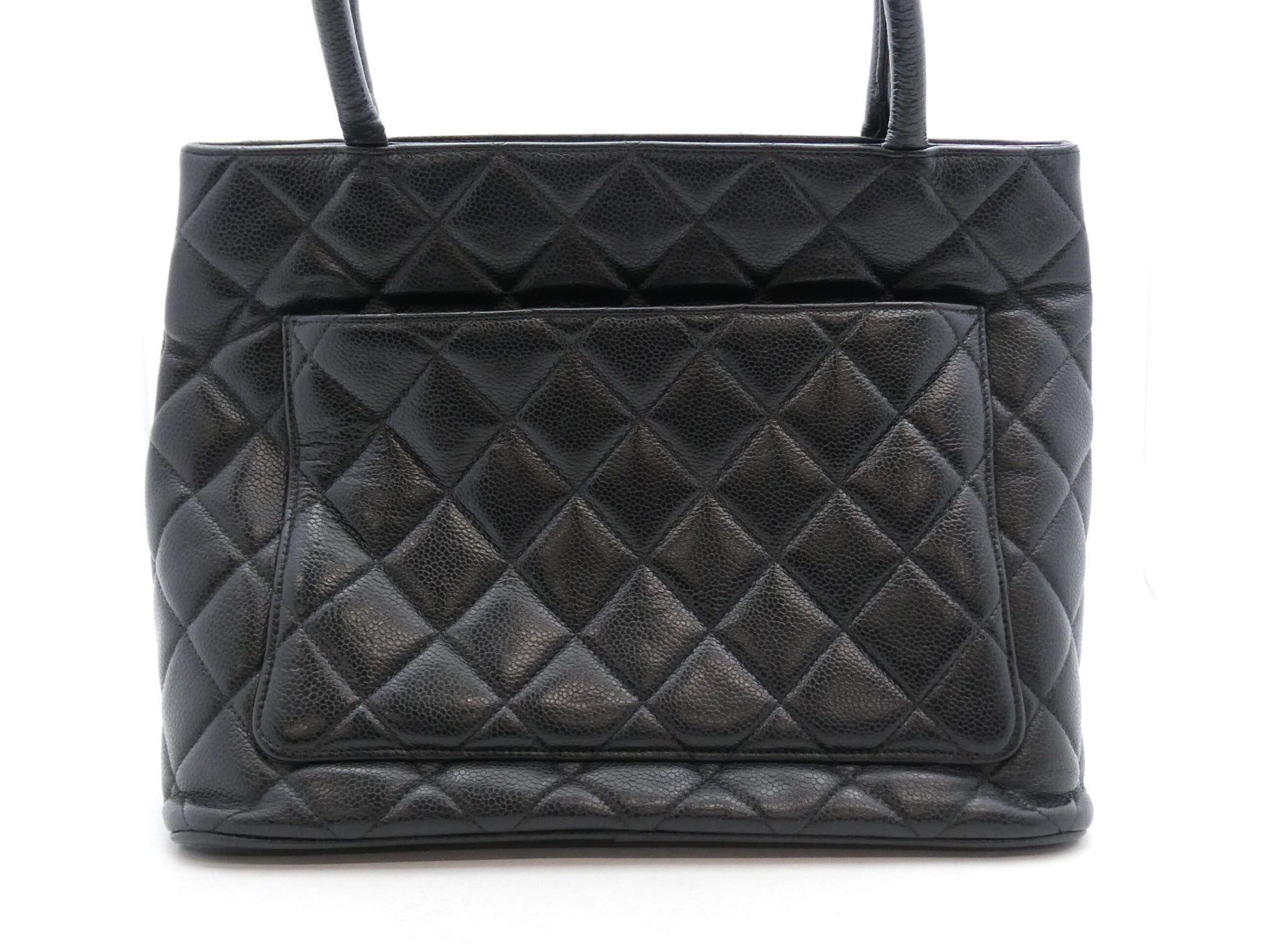 CHANEL Reissue Tote Caviar Skin Cocomark Tote Bag