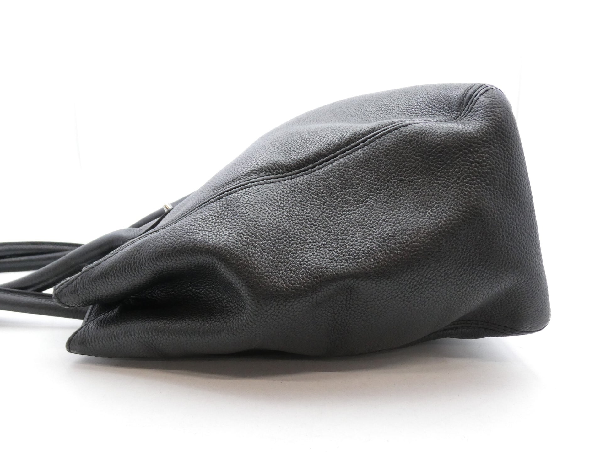 CHANEL Executive Caviar Skin Coco Mark Tote Bag