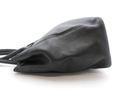 CHANEL Executive Caviar Skin Coco Mark Tote Bag