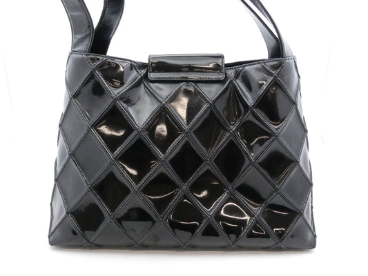 CHANEL Matlasse Enamel Cocomark Shoulder Bag