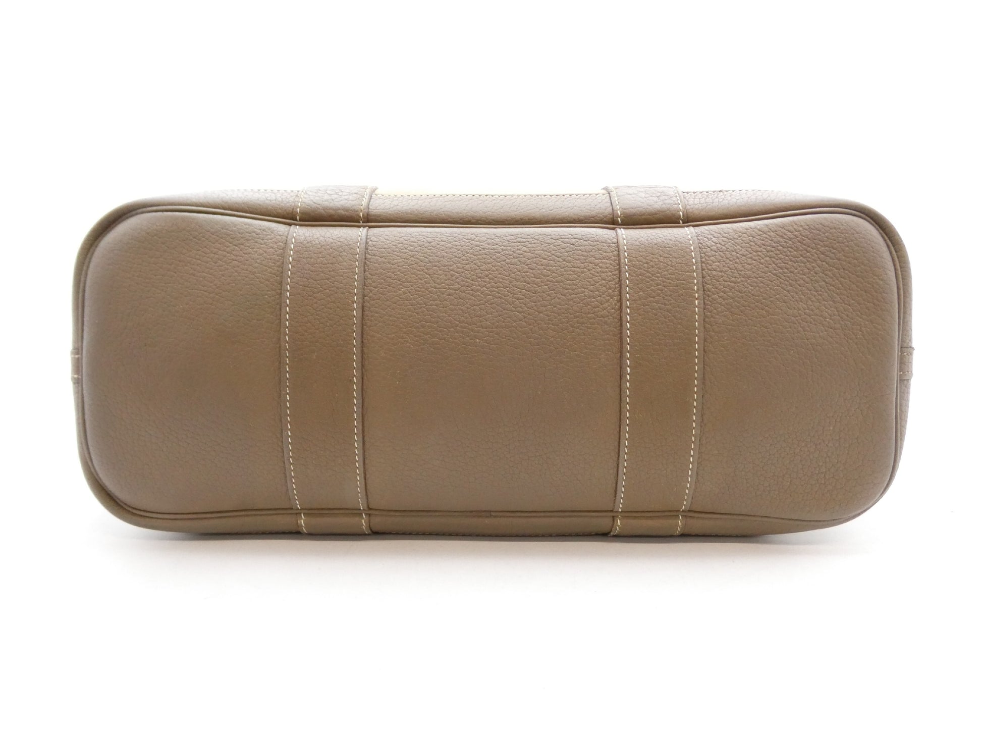 HERMES Garden Zip □M Engraved Tote Bag