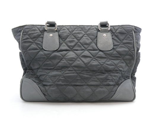 CHANEL Matlasse Cocomark Nylon Leather Bag