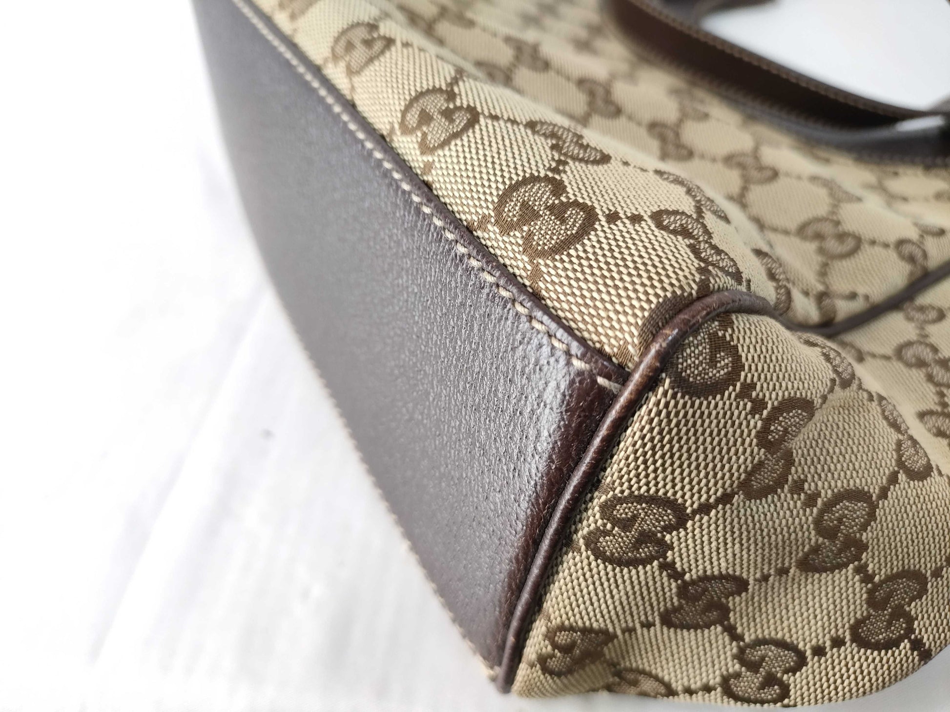 GUCCI GUCCI Purse GG Canvas 154982 Tote Bag Leather Gucci Shoulder Bag Gucci Shoulder Bag