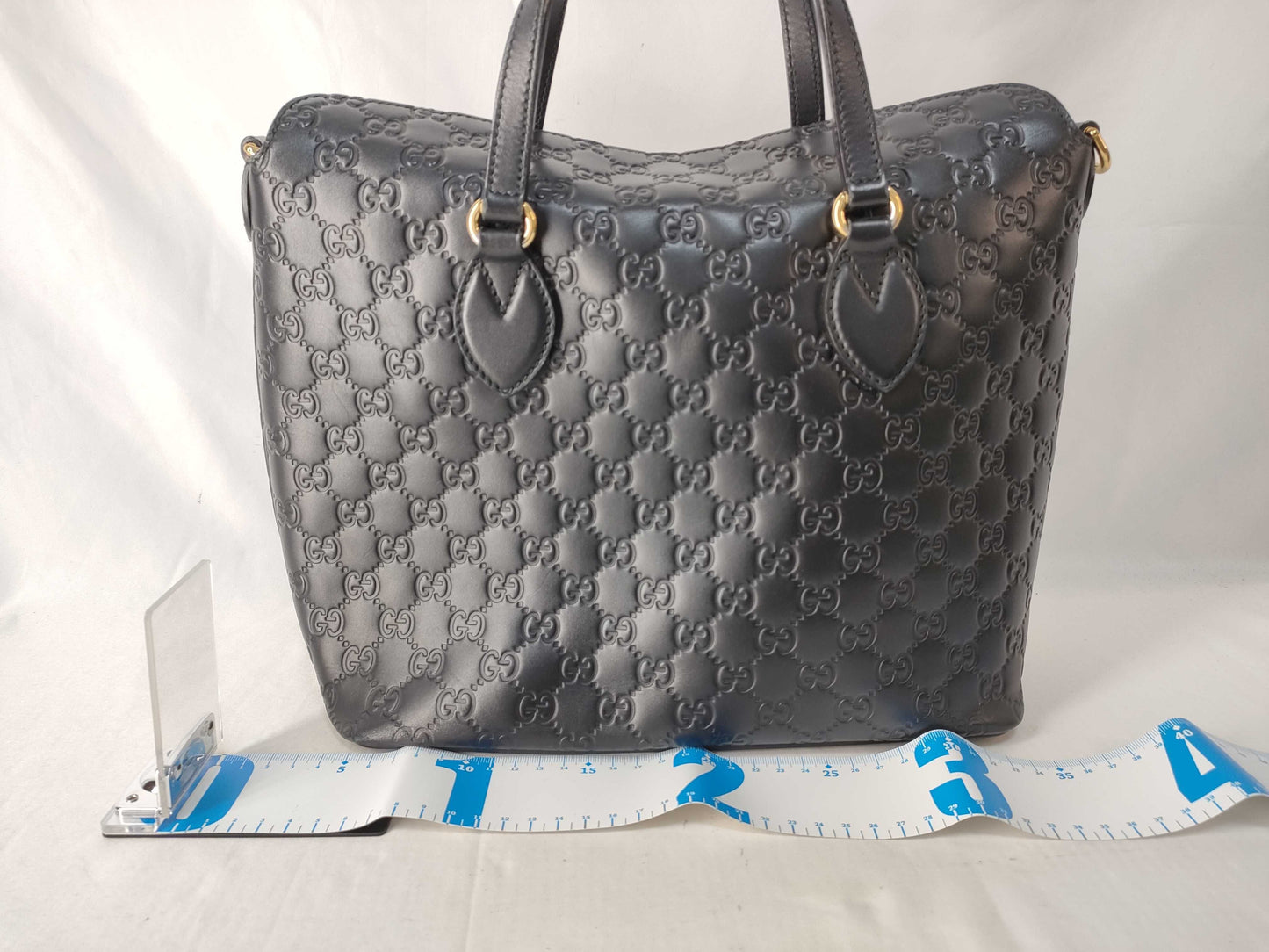 GUCCI Gucci Sima GUCCI Gucci Sima 428226 Handbag Leather Shoulder Bag Black Black Gucci Handbag