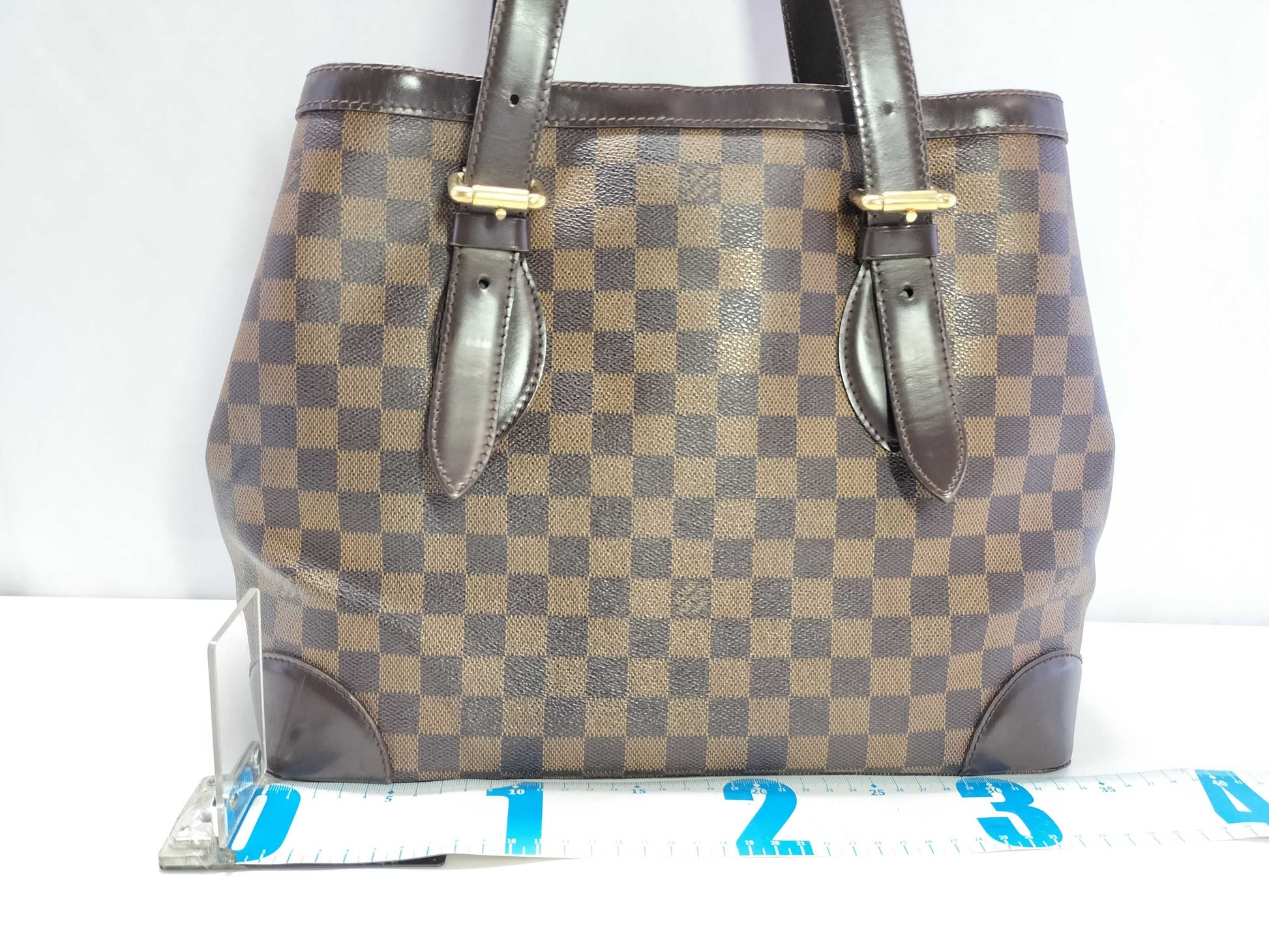 LOUIS VUITTON Damier Vuitton Damier Hampstead MM Tote Bag Handbag Tote Bag