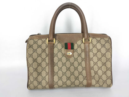 GUCCI Old GUCCI GG Old Gucci Sherry Line Boston Boston Bag Boston Bag Boston Bag Boston Bag