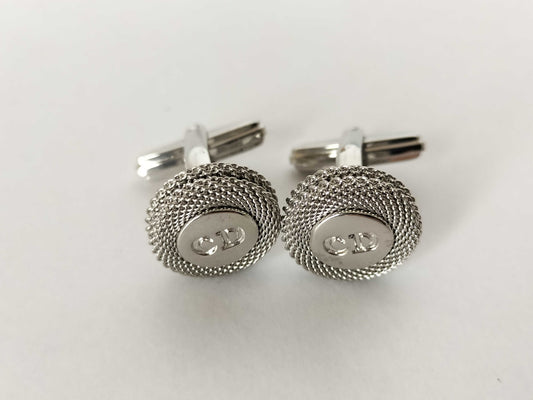 Dior Dior CD Logo Cufflinks Tie Pin Cufflinks Tie Pin Cufflinks