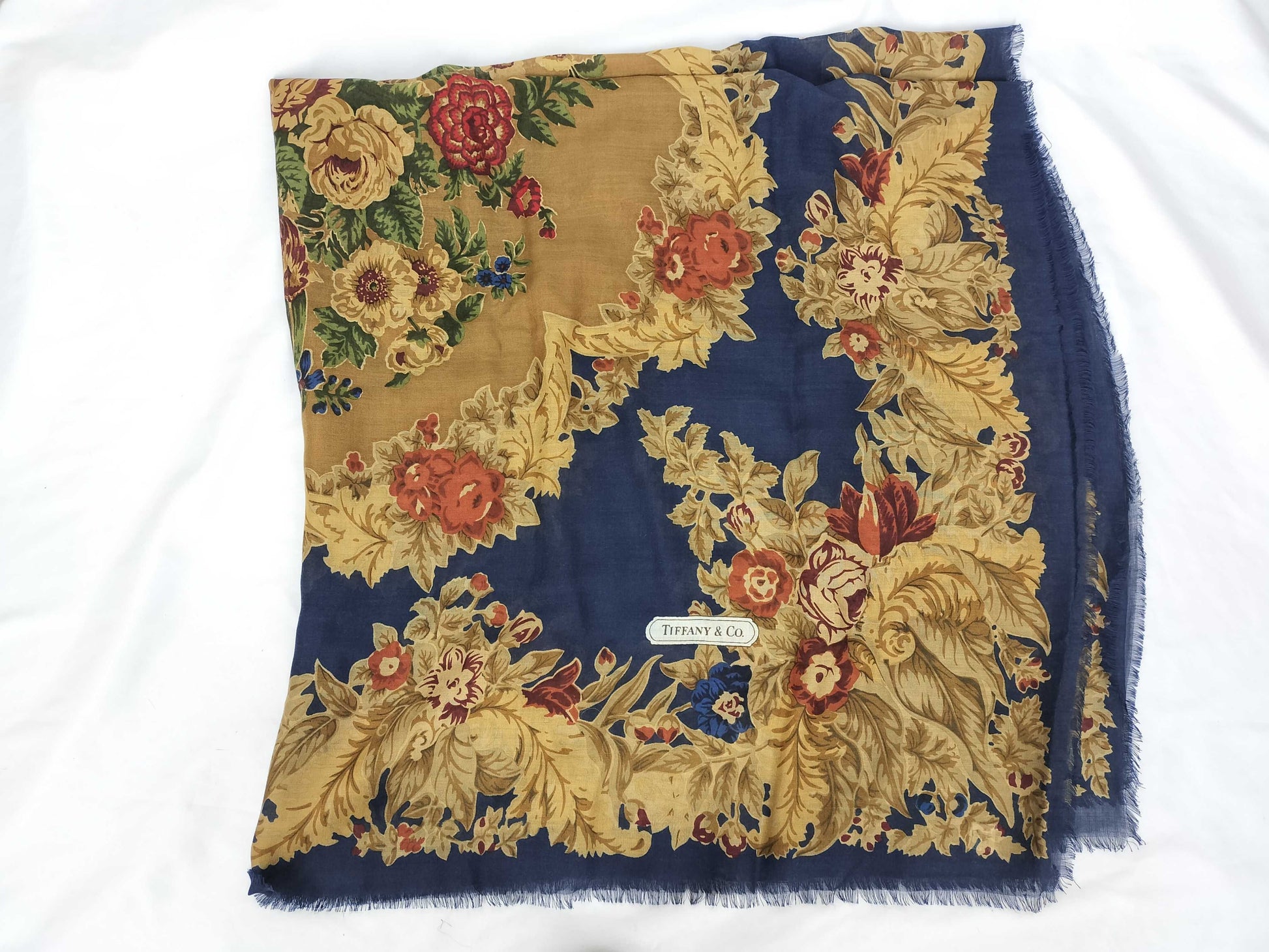 Tiffany&Co. Tiffany& Co. Floral Scarf Scarf
