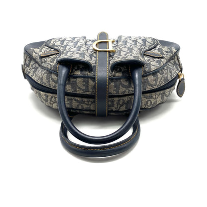 Dior Christian Dior Christian Dior Double Saddle Canvas Handbag Handbag Handbag