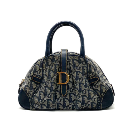 Dior Christian Dior Christian Dior Double Saddle Canvas Handbag Handbag Handbag