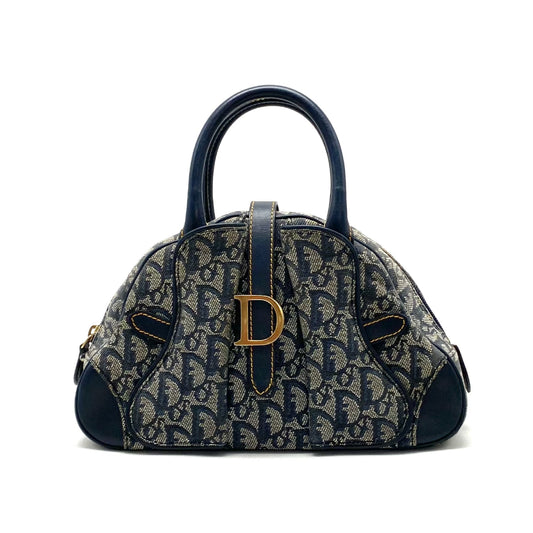 Dior Christian Dior Christian Dior Double Saddle Canvas Handbag Handbag Handbag