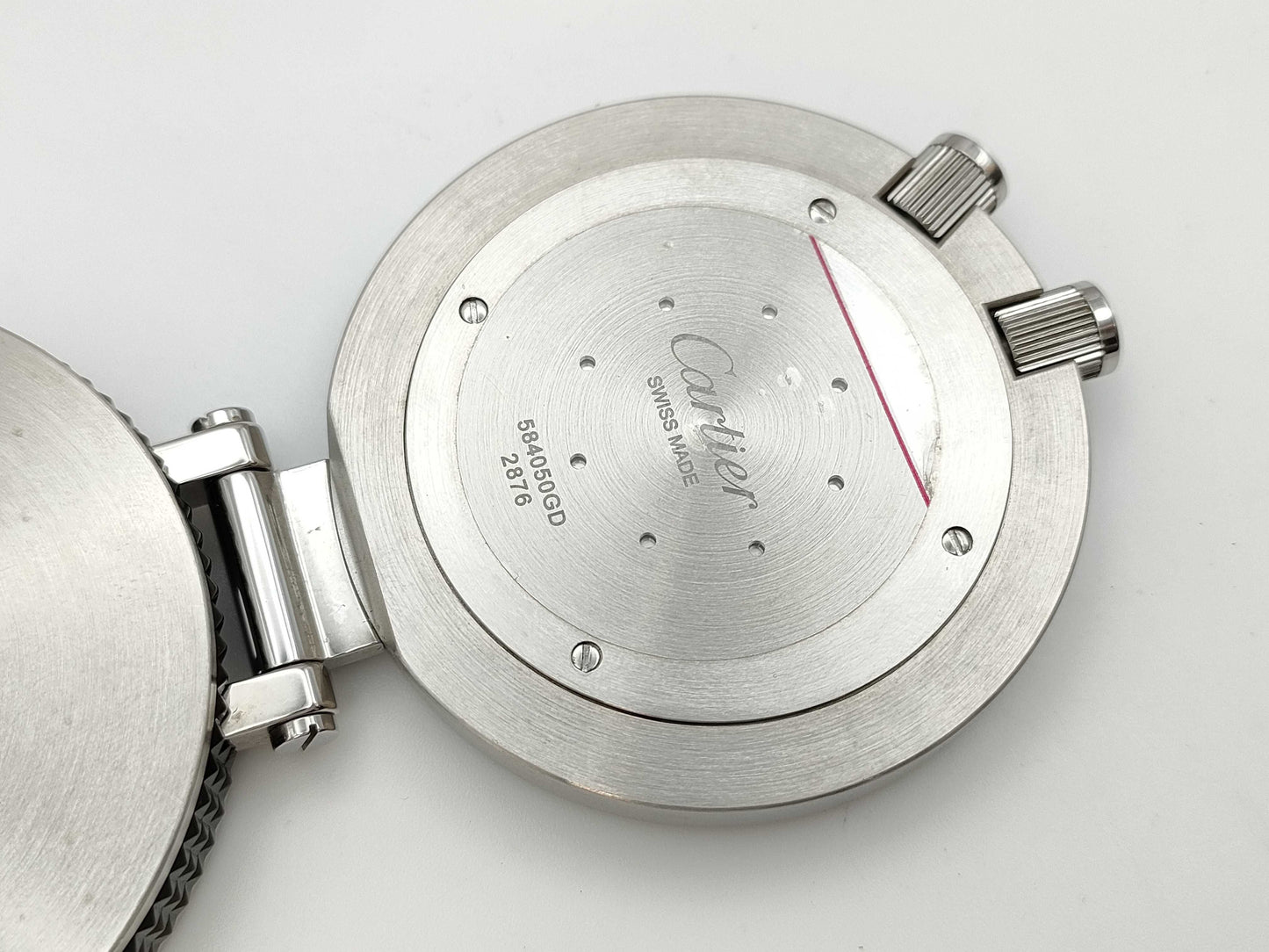 Cartier Travel Clock W0100058 2876 584050GD Current Immovable Pocket Watch