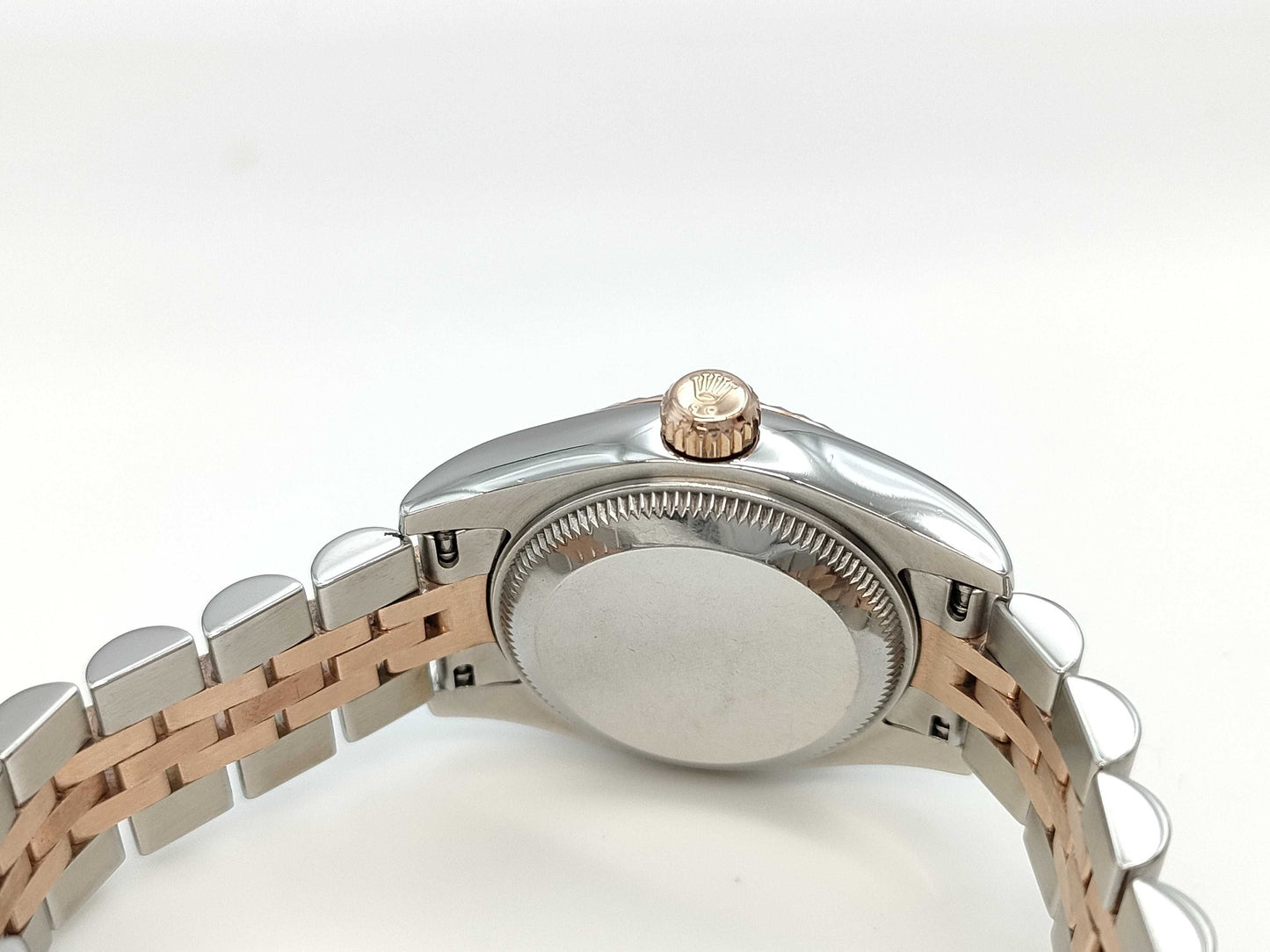 ROLEX 179171G G532018 White Dial Jubilee Breath Women's Watch