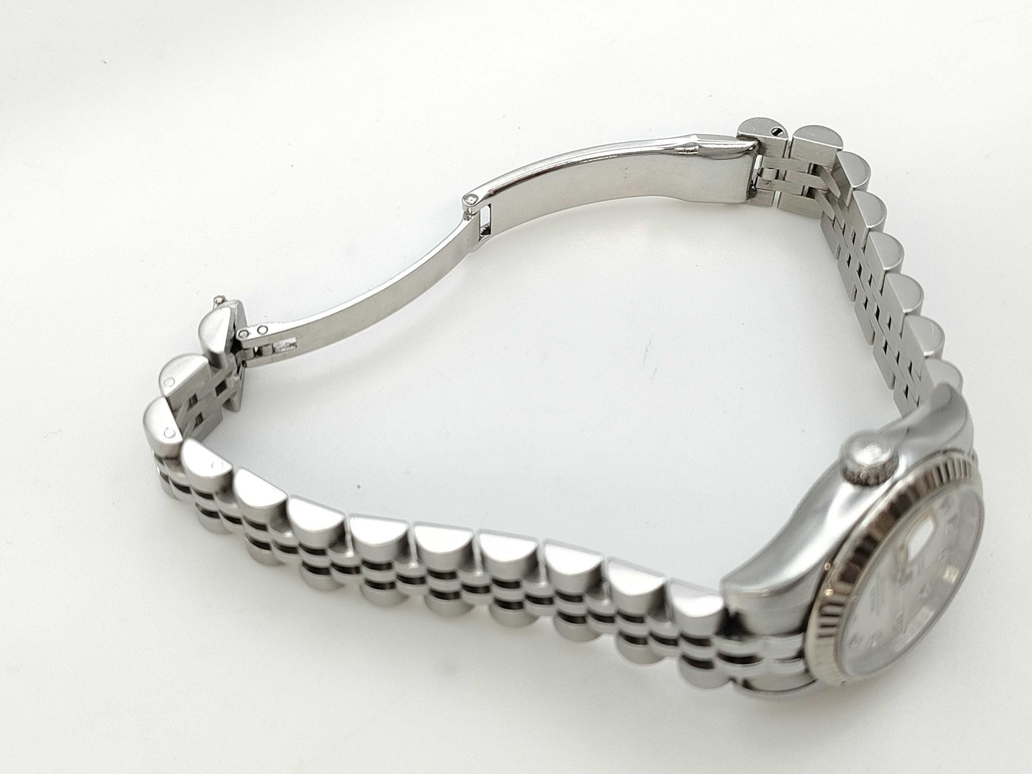 ROLEX 179174G 98UC2700 Silver Dial Jubilee Breath Women's Watch