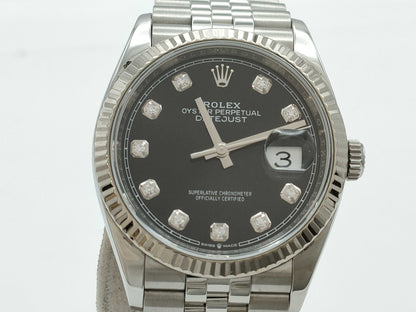 ROLEX 126234G JV972750 Black Dial Jubilee Breath Men's Watch