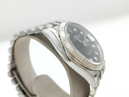 ROLEX 126234G JV972750 Black Dial Jubilee Breath Men's Watch