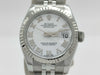 ROLEX 179174 Z357729 White Roman Jubilee Breath Women's Watch
