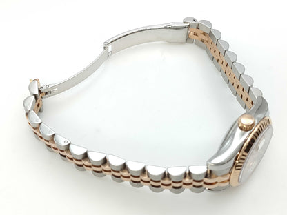 ROLEX 179171 D105730 Pink Shell Dial Jubilee Breath Women's Watch