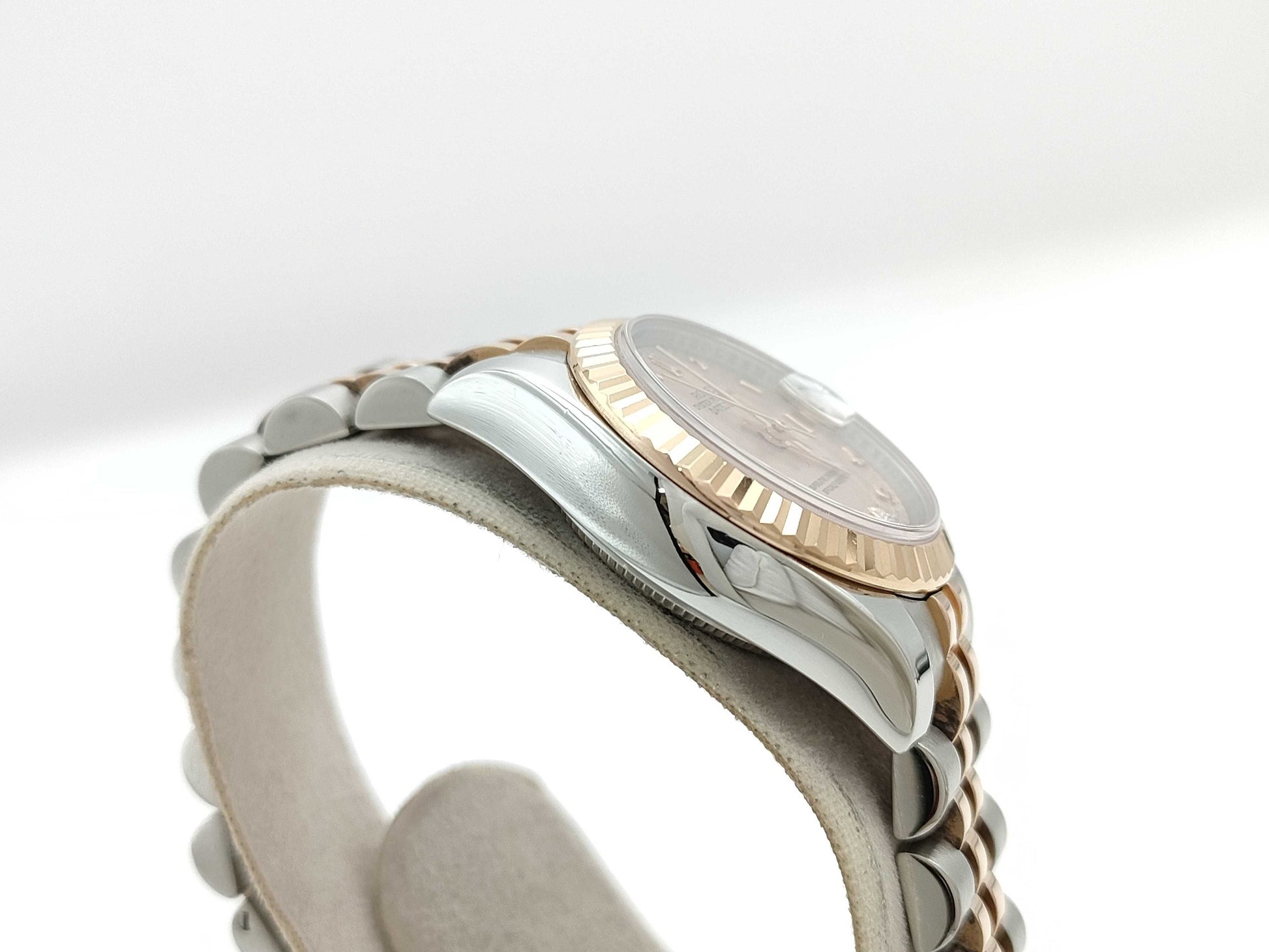 ROLEX 179171 D105730 Pink Shell Dial Jubilee Breath Women's Watch