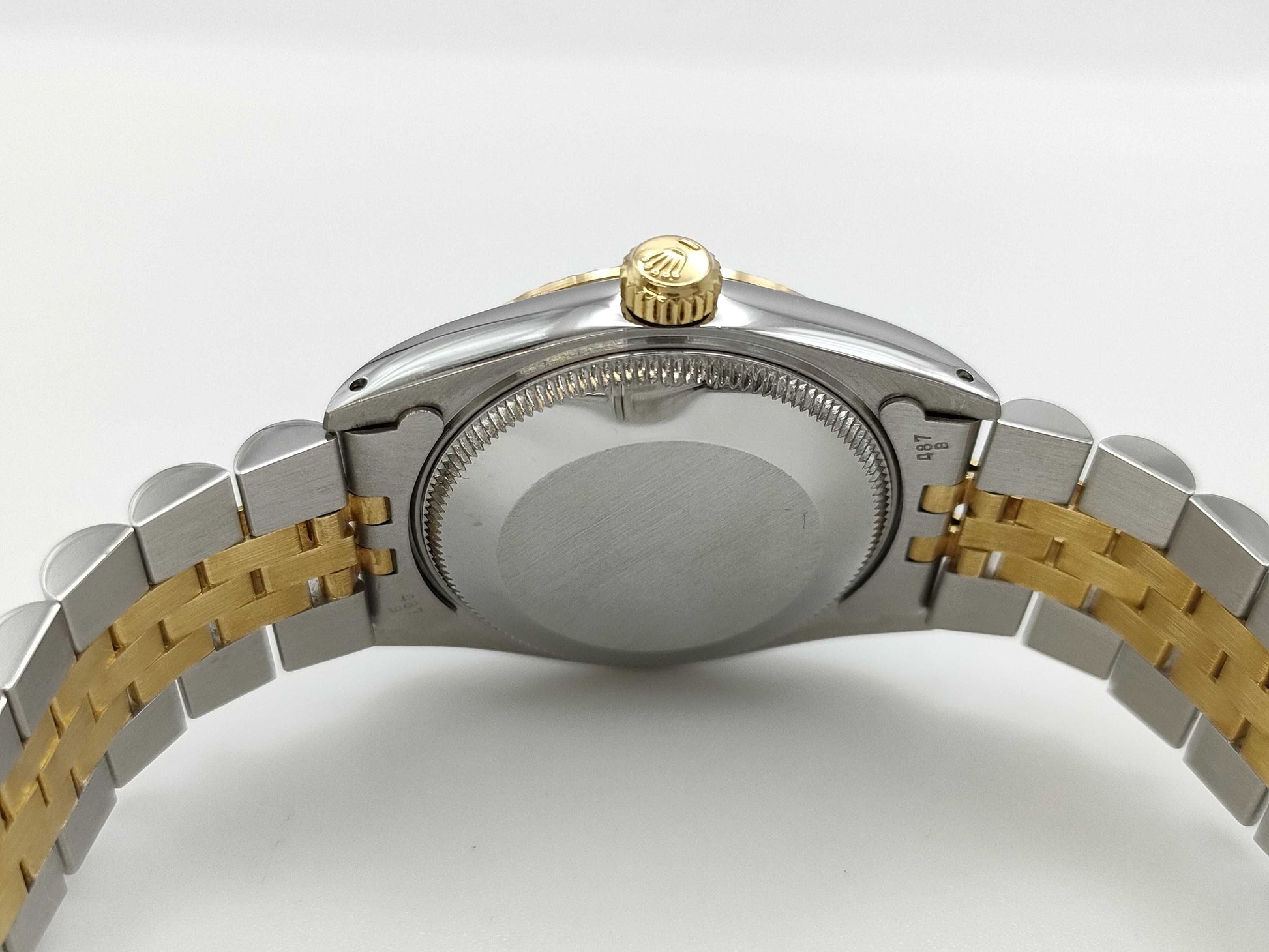 ROLEX 68273 9218849 White Roman Jubilee Breath Women's Watch