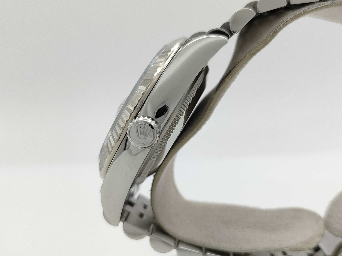 ROLEX 126234 5392D322 Silver Roman Jubilee Breath Men's Watch