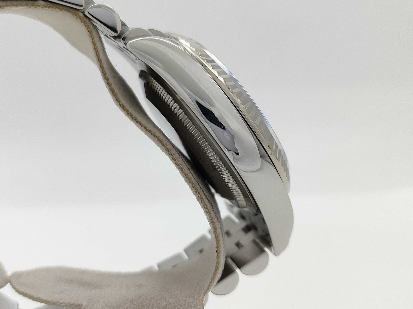 ROLEX 126234 5392D322 Silver Roman Jubilee Breath Men's Watch