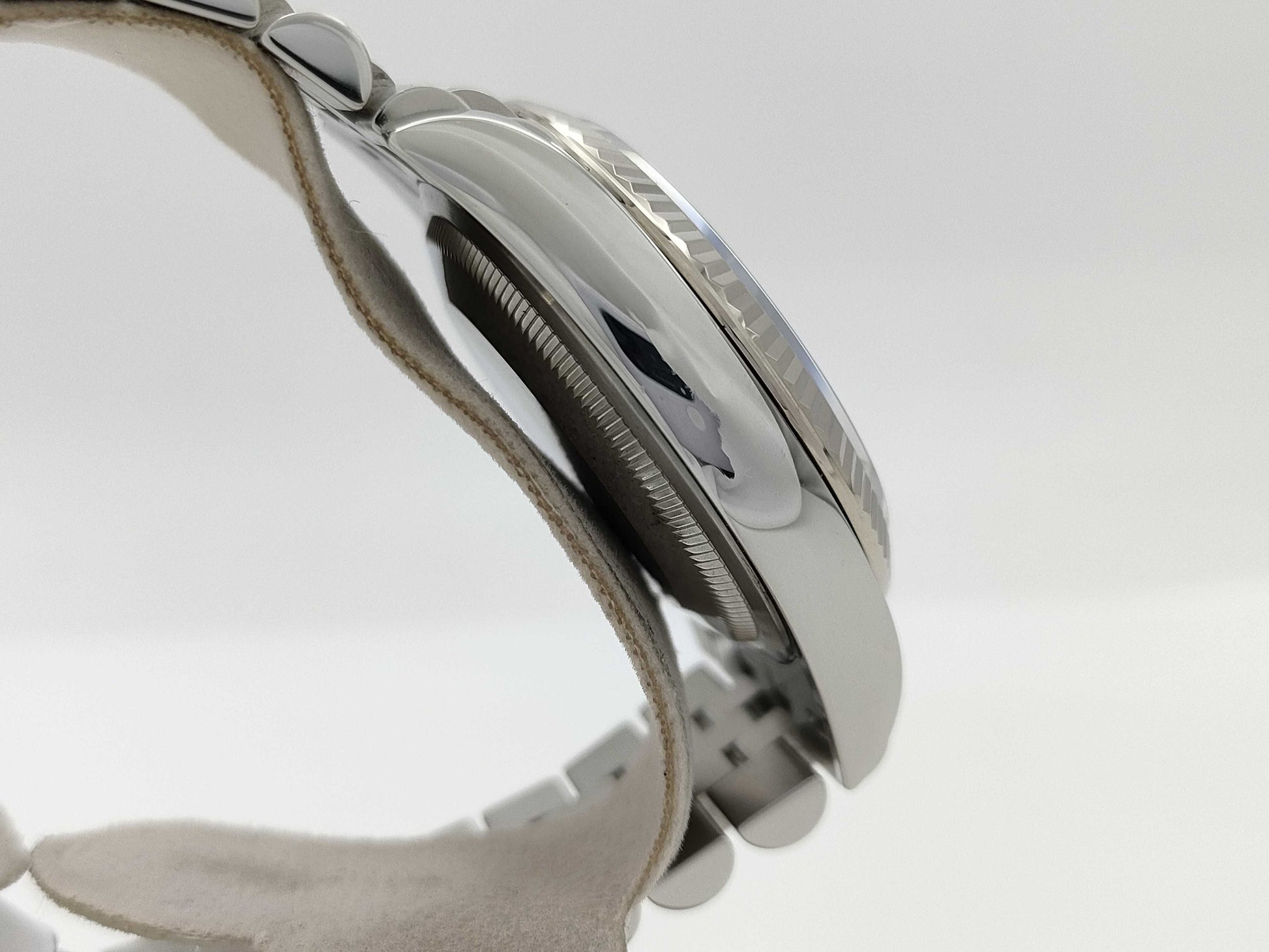 ROLEX 126234 5392D322 Silver Roman Jubilee Breath Men's Watch