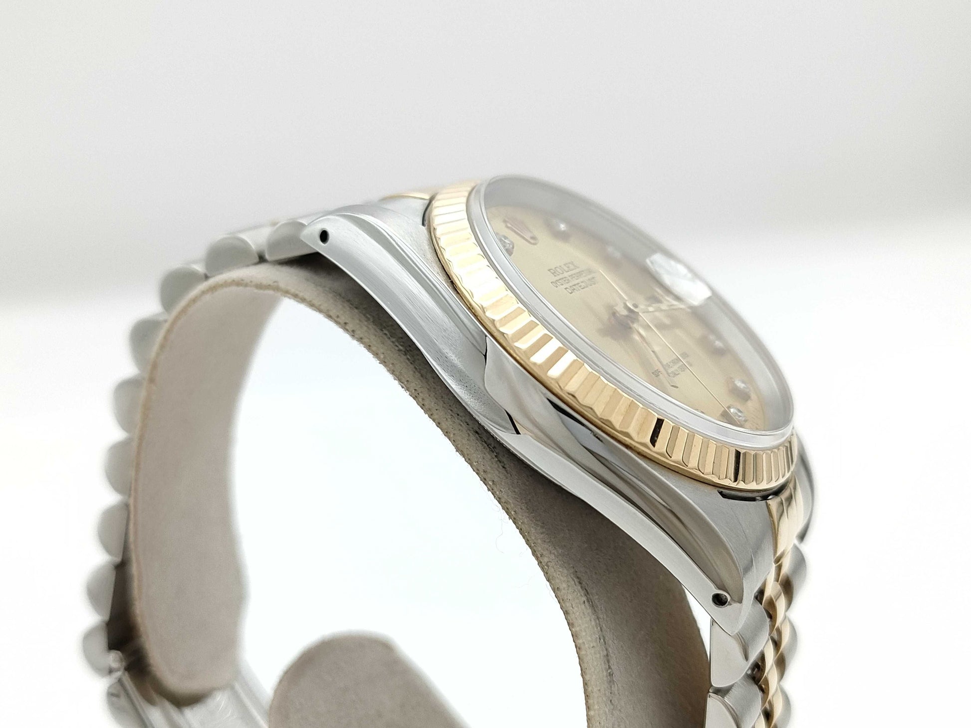 ROLEX 16233G L972504 Champagne Dial Jubilee Breath Boys Watch