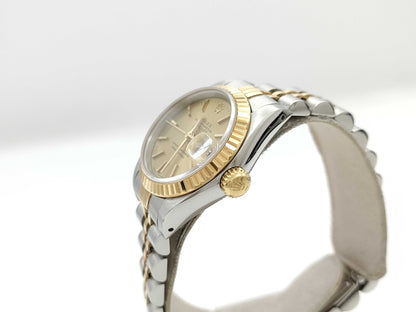 ROLEX 69173 R643367 Champagne Dial Jubilee Breath Women's Watch