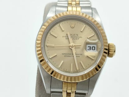 ROLEX 69173 R643367 Champagne Dial Jubilee Breath Women's Watch