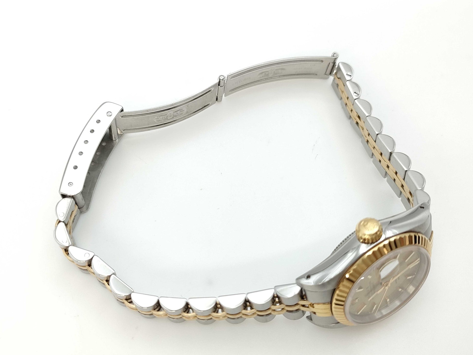 ROLEX 69173 R643367 Champagne Dial Jubilee Breath Women's Watch