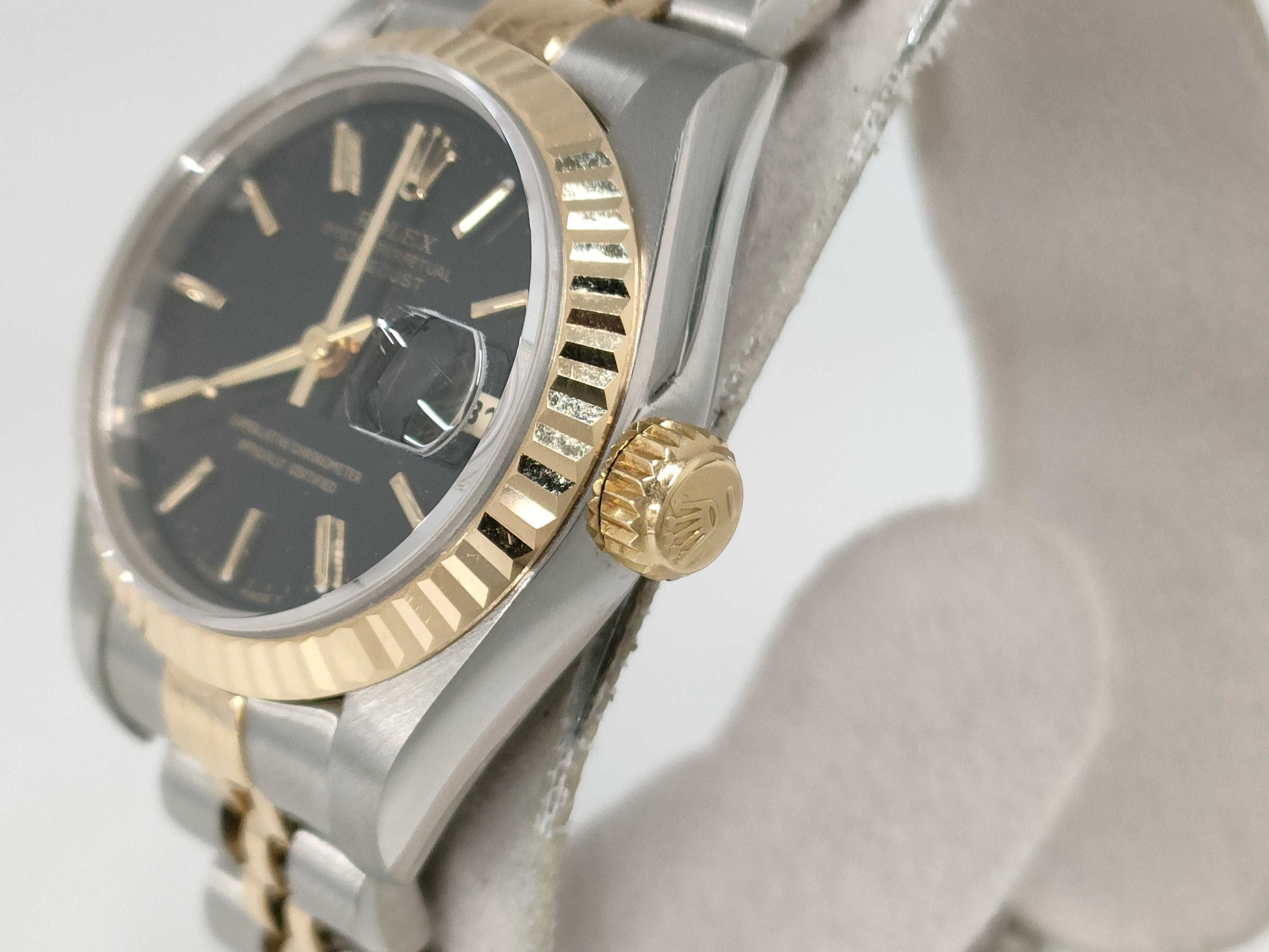 ROLEX 69173 S658689 Black Dial Jubilee Breath Women's Watch