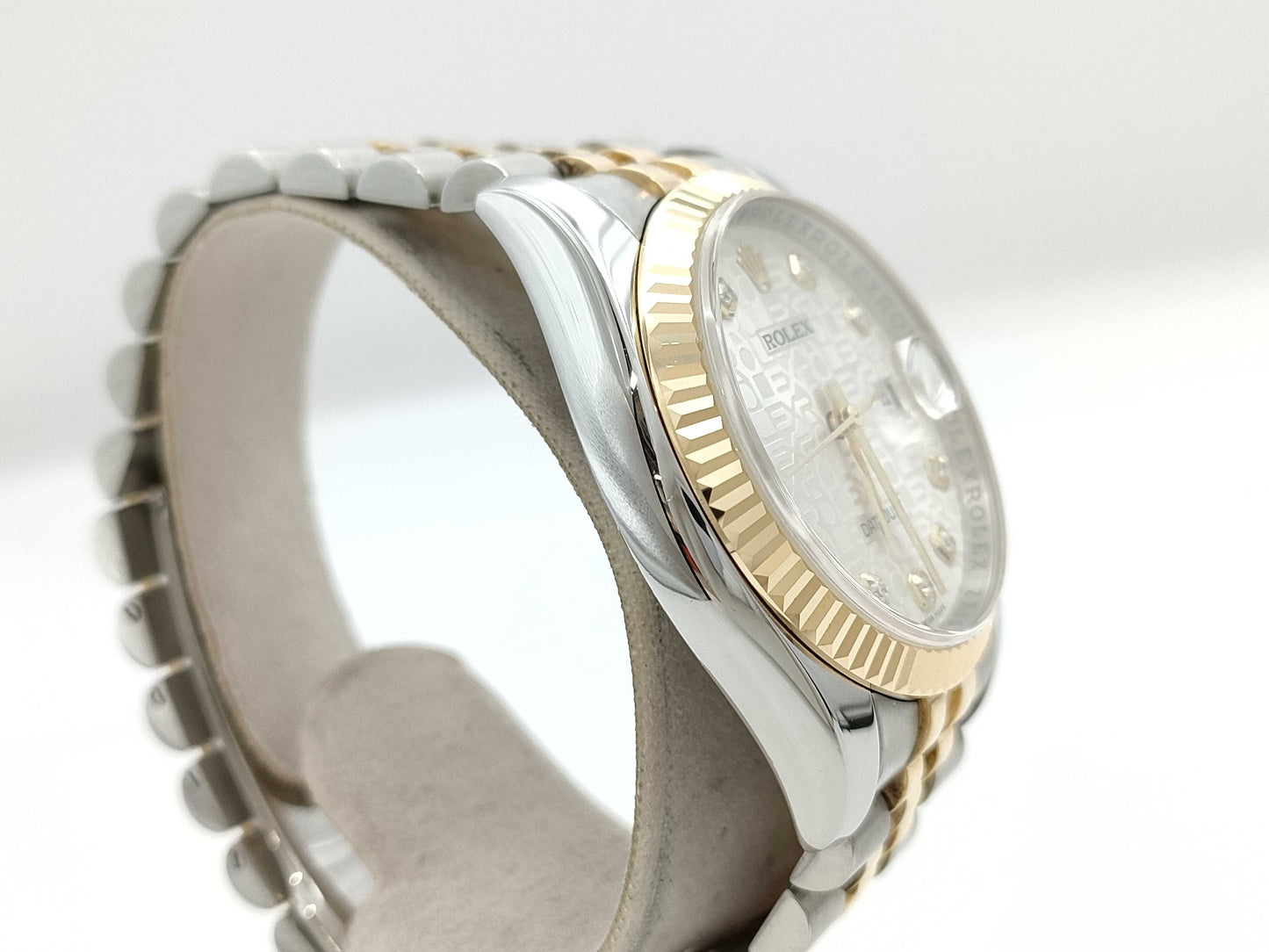 ROLEX 116233G Z210102 Silver Horicon Jubilee Breath Men's Watch