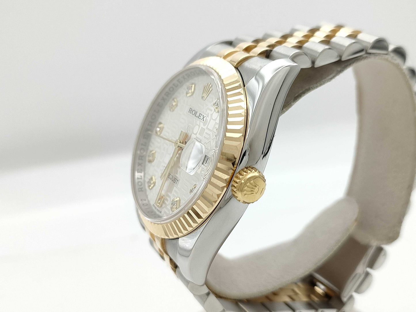 ROLEX 116233G Z210102 Silver Horicon Jubilee Breath Men's Watch