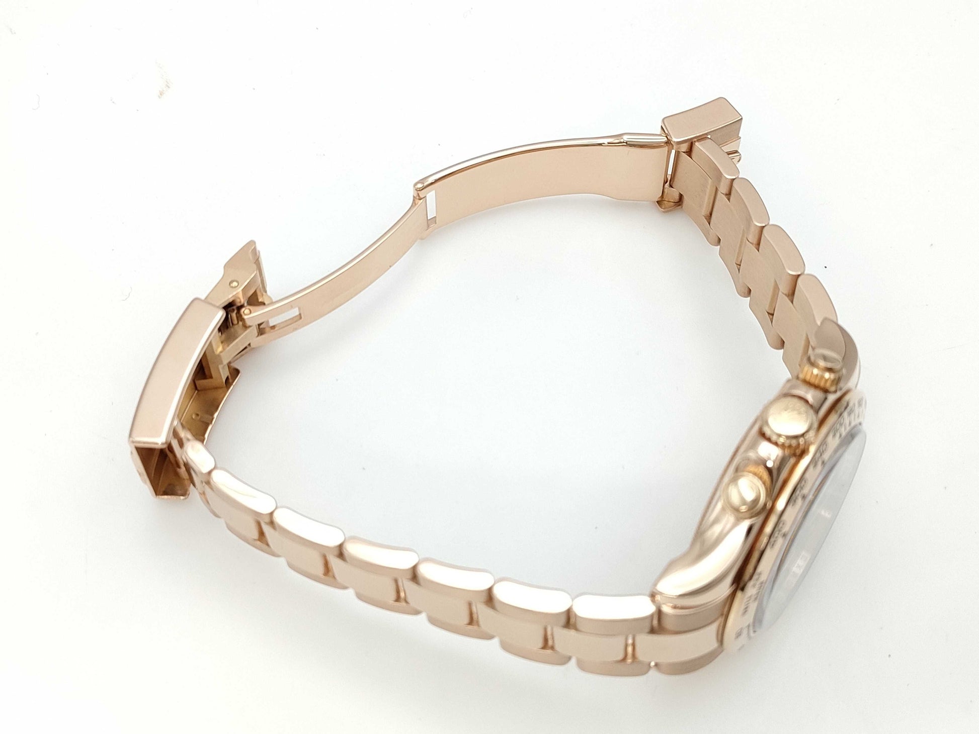 ROLEX 116505 V224914 Black x Pink Oyster Breath K18 Men's Watch