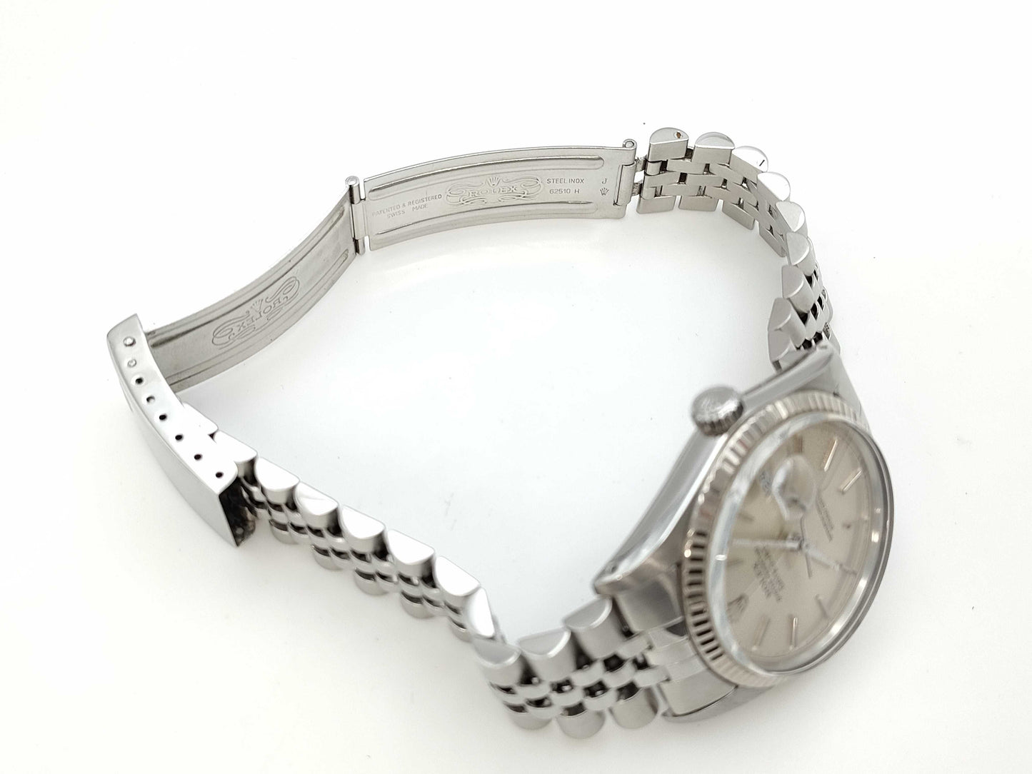 ROLEX 16014 R415564 Silver Dial Jubilee Breath Men's Watch